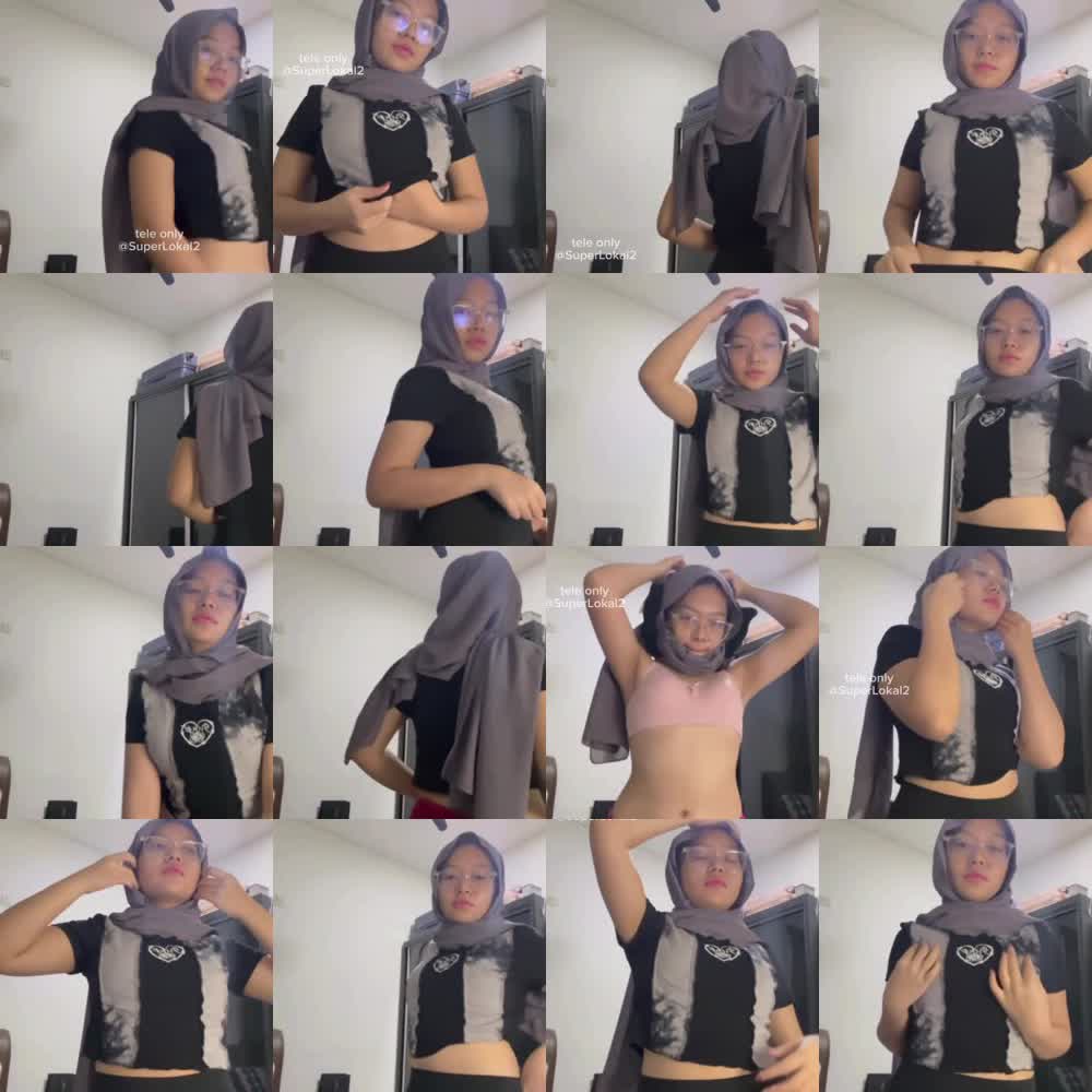 Nuren Hijab Kacamatan Cantik Vcs